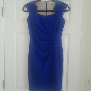 🎉HP! Calvin Klein Royal Blue Dress